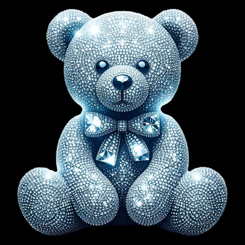 Diamant Ours en cristal Diamants