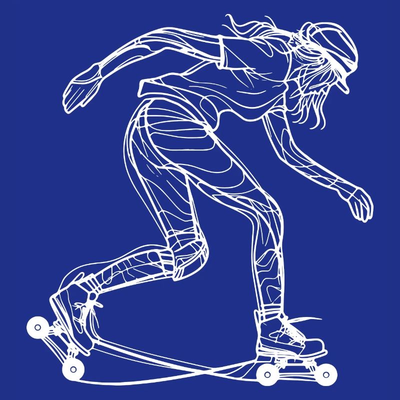 Rollschuh Mädchen