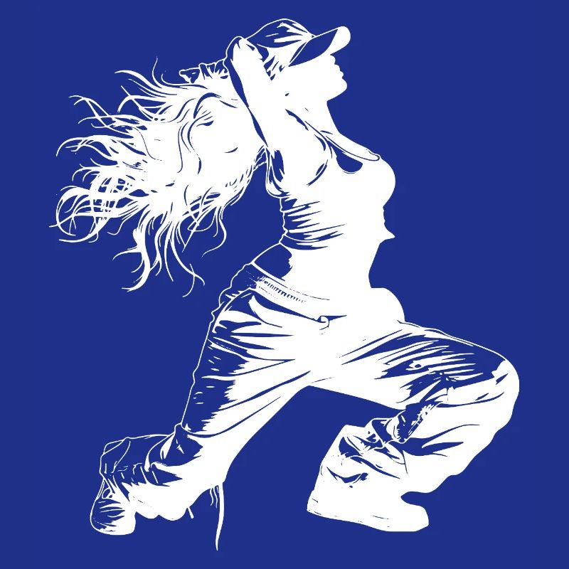 Dessin de breakdancer