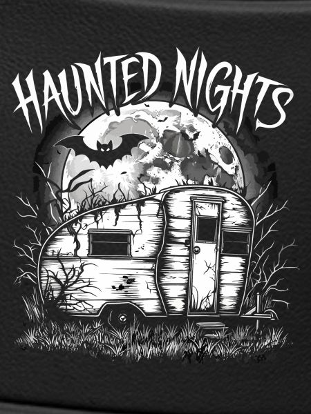 Geisternacht Caravan Spuk Illustration