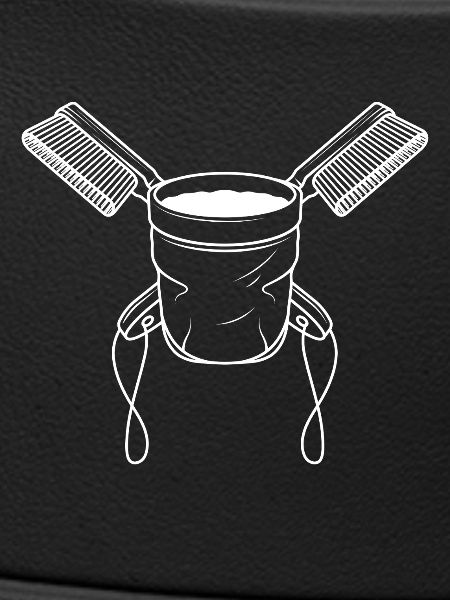 Chalkbag & Brushes - White