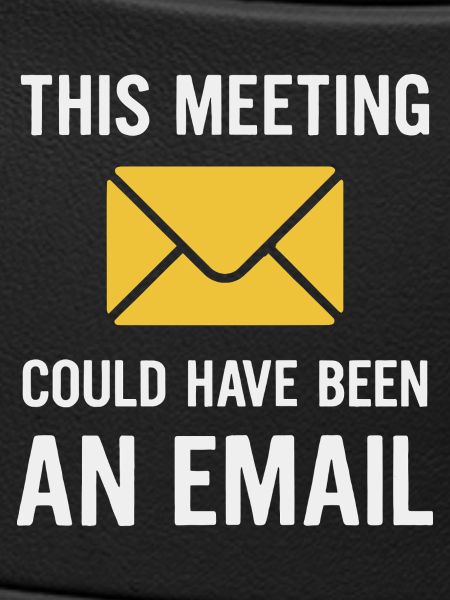 Meeting oder E-Mail