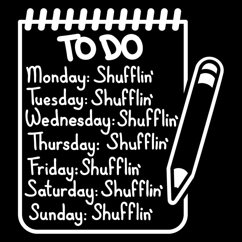 Every Day I'm Shufflin' – Electro Club Dance Desig