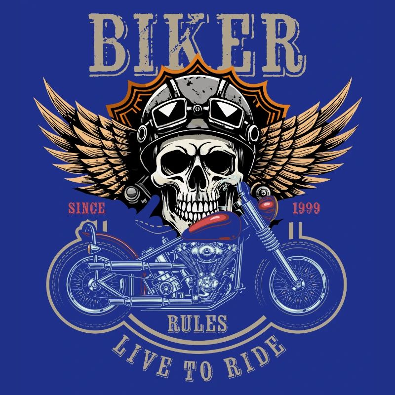 Biker Rules - Since 1999 - Live to Ride