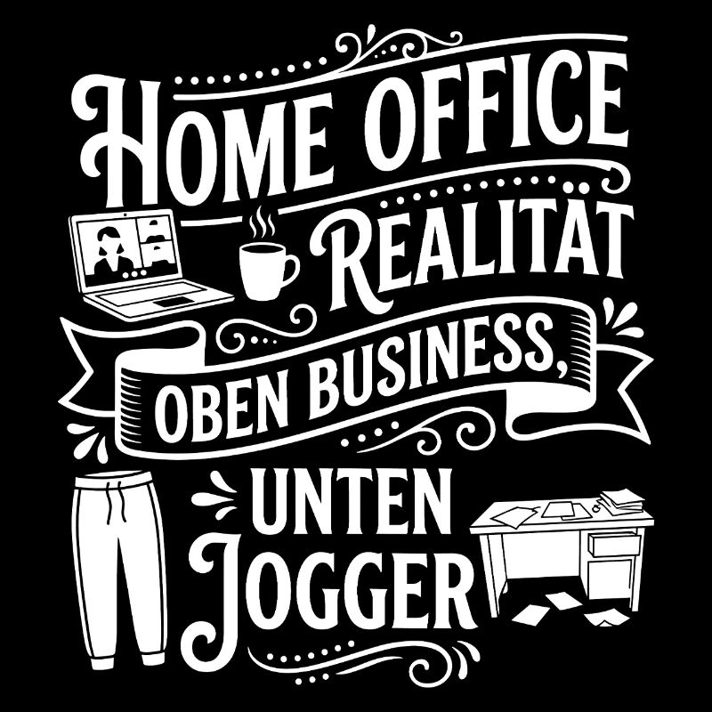 Home office reality: Jogging instead of a suit
