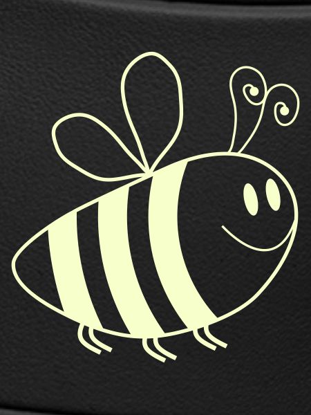 Smiling Bees Pattern