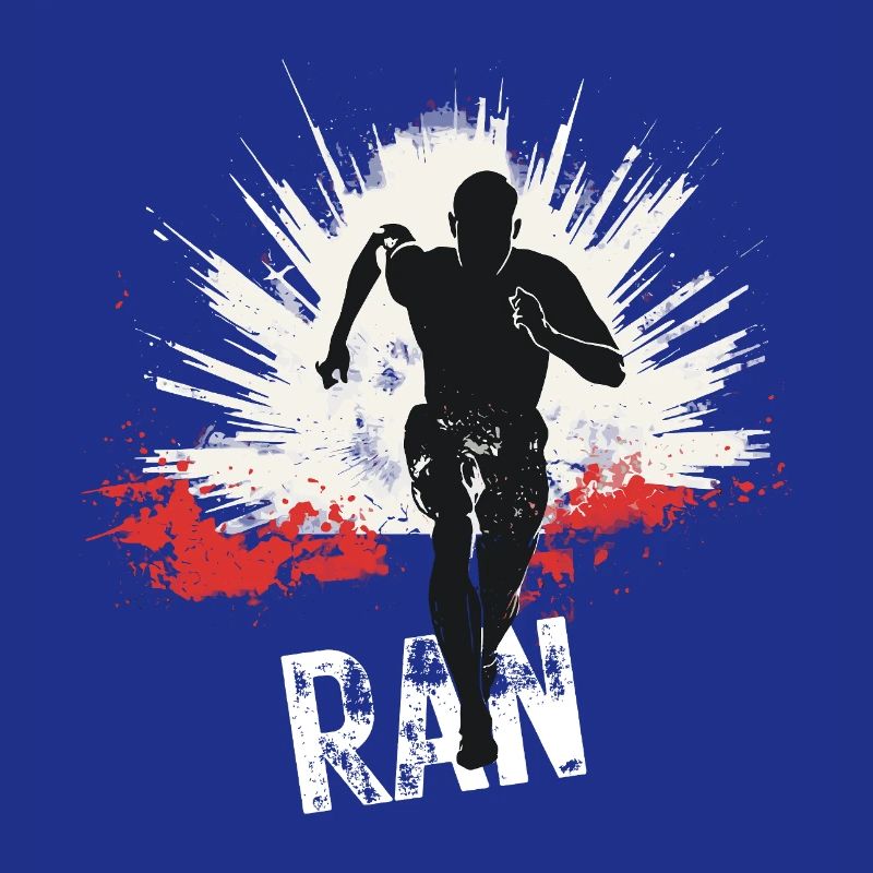 Running Jogging Runner Sprint Design