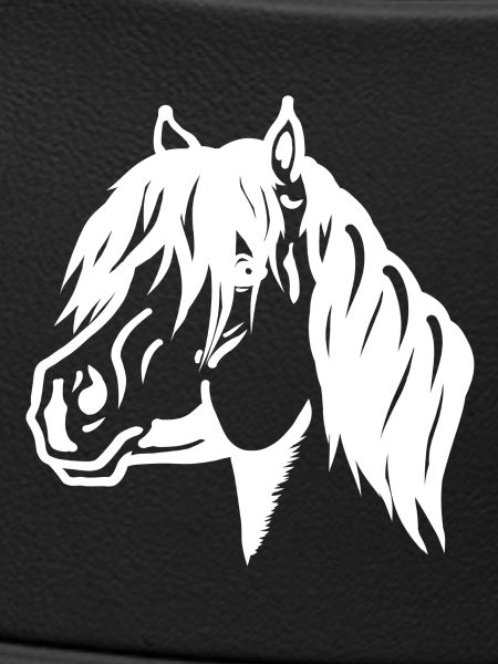Pony Portrait white