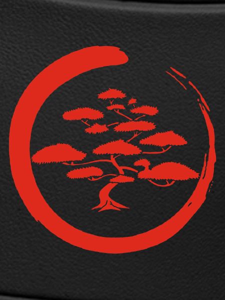Red Japanese tree