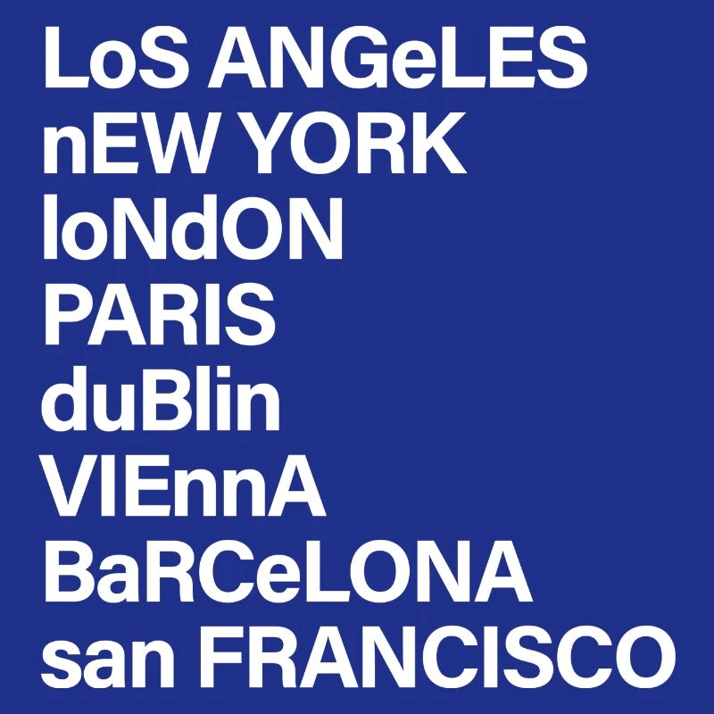 CITY NAMES BOLD white