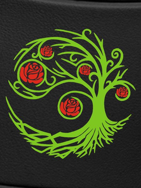 Strange rose bush