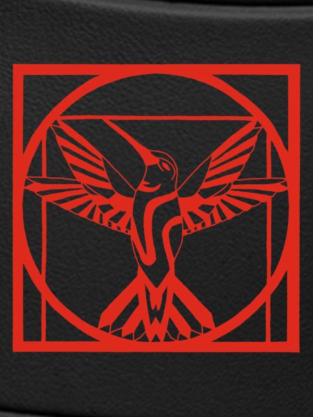 Vitruvius red bird