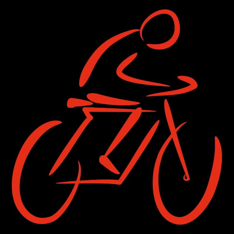 Fahrrad Stilisiert
