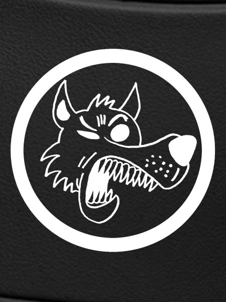 Funny wolf