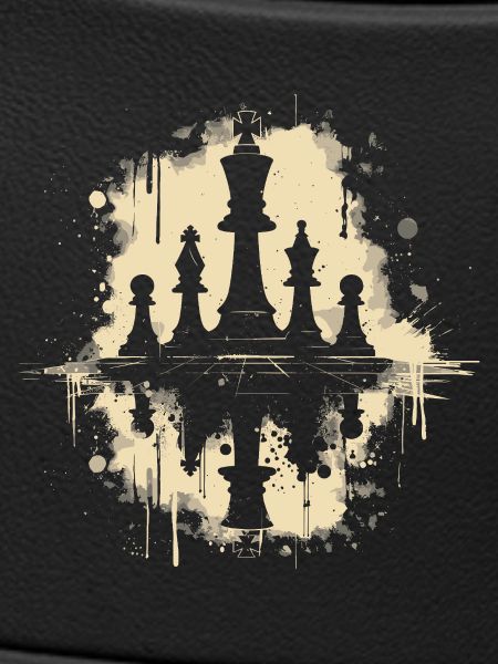 Chess Pieces Graffiti