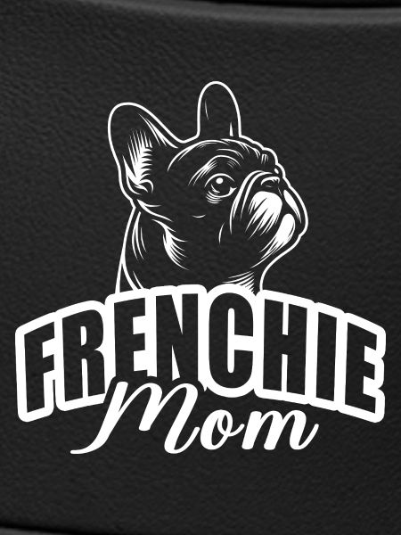 "Frenchie Mom" mit Hundekopf