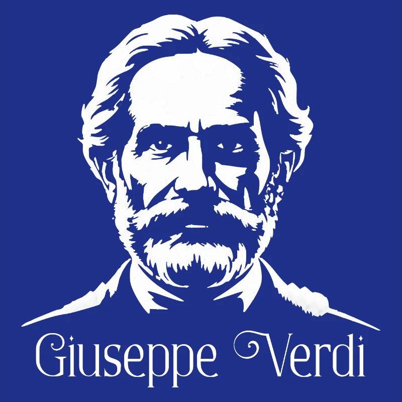 Giuseppe Verdi Compositeur Silhouette Art