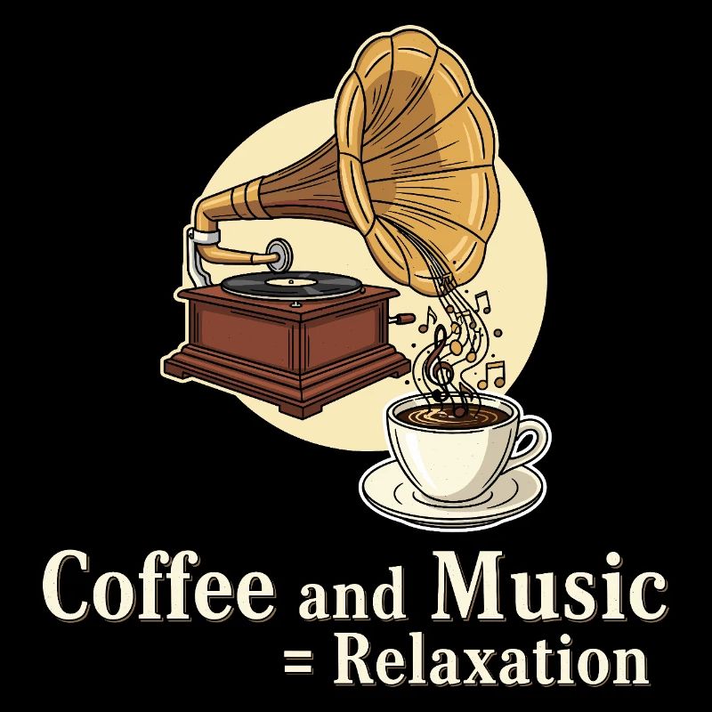 Coffee and Music = Relaxation