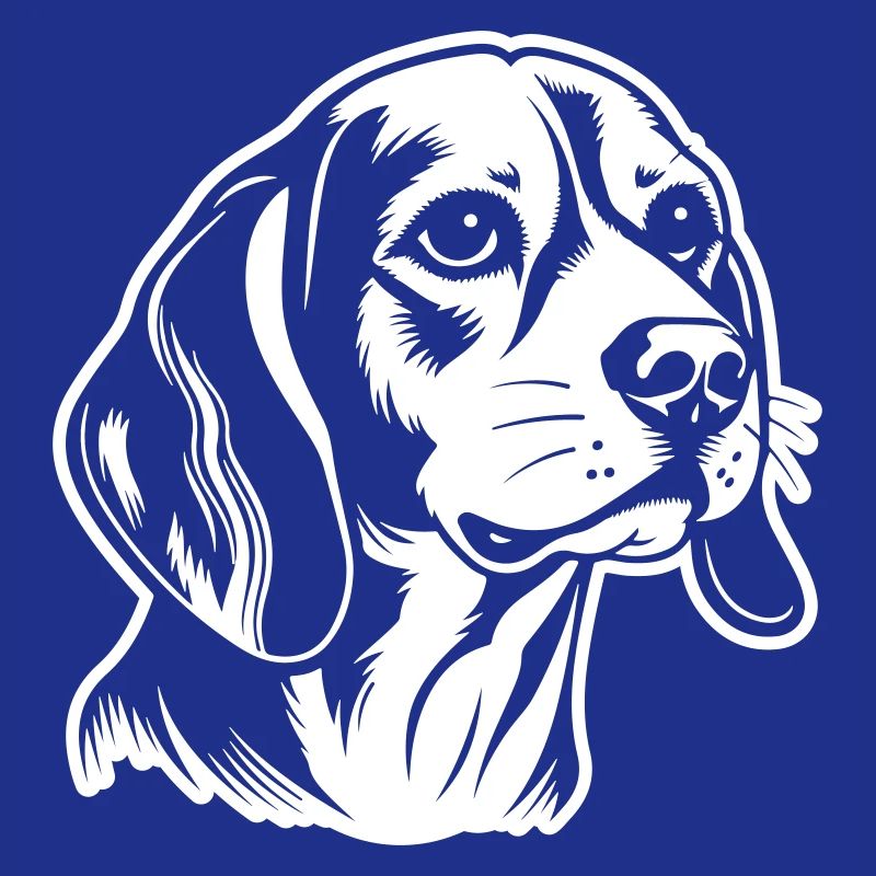 Beagle Dog Head