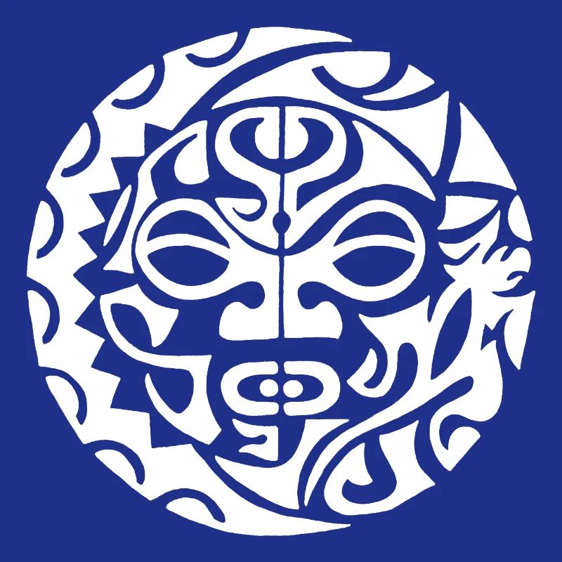 Polynesischer Schädel (weiß)