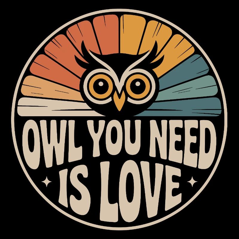 Eulen Owl You Need Is Love Eule Liebe Valentinstag