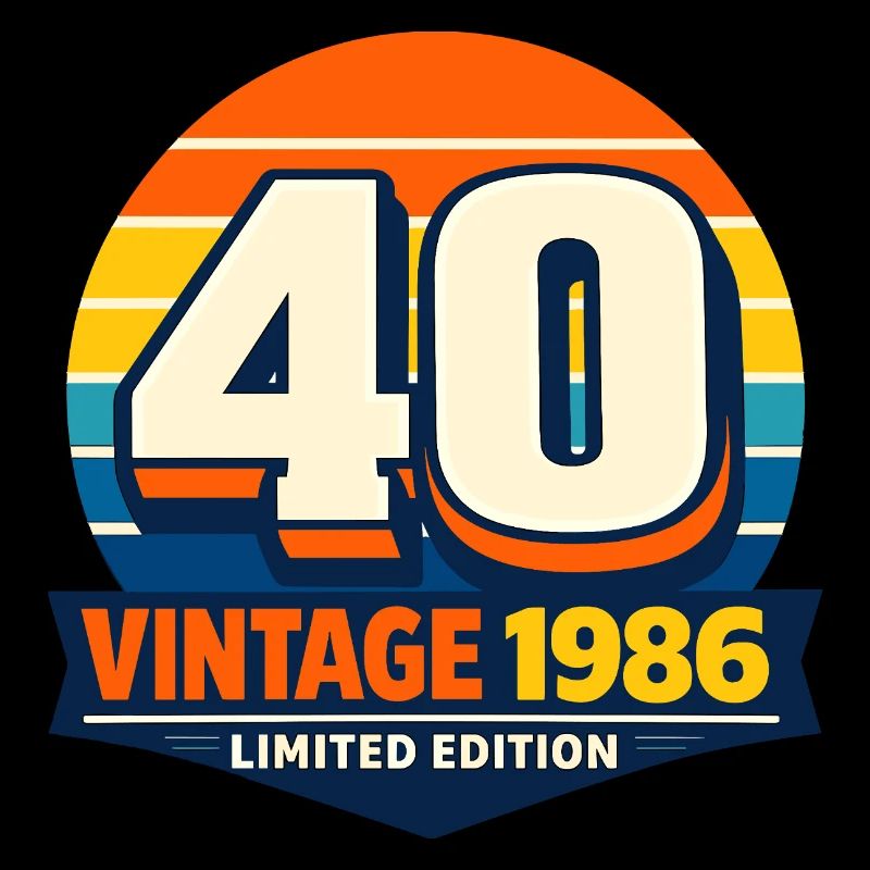40 Vintage 1986 Limitierte Edition