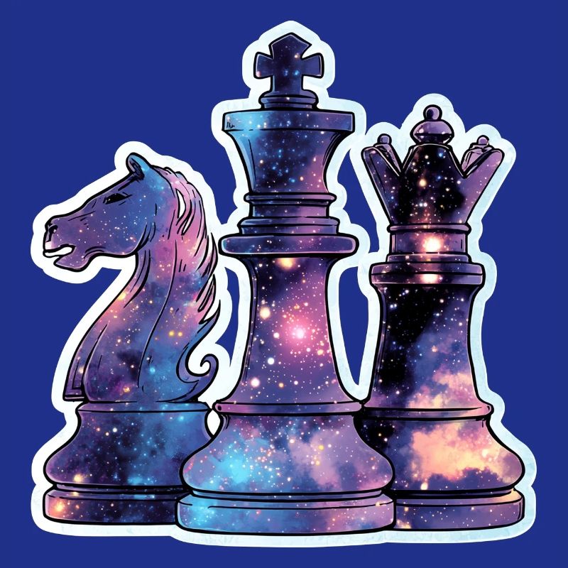 Pièces d’échecs dans l’espace – Galaxy Nebe