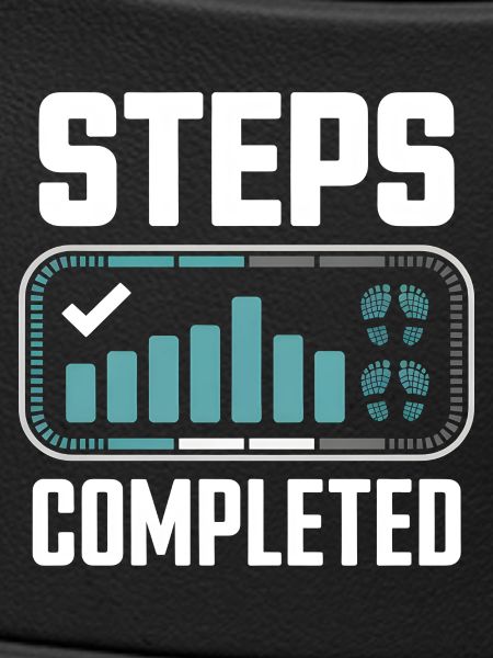 Steps Completed 10000 Schritte