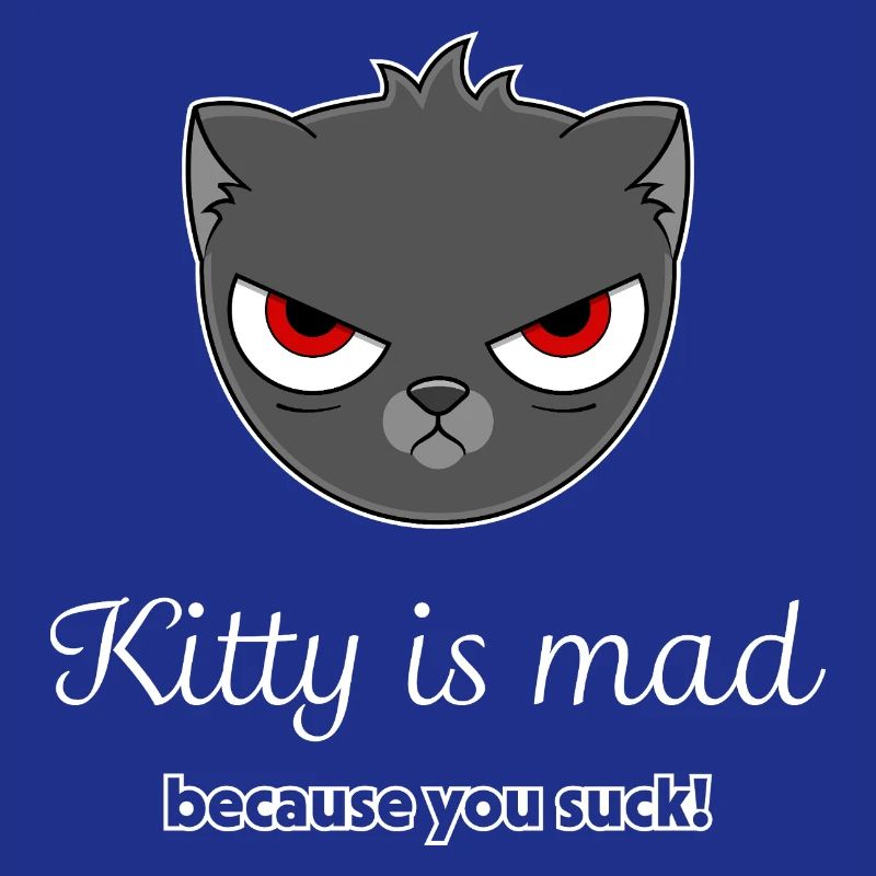 beleidigte Katze
