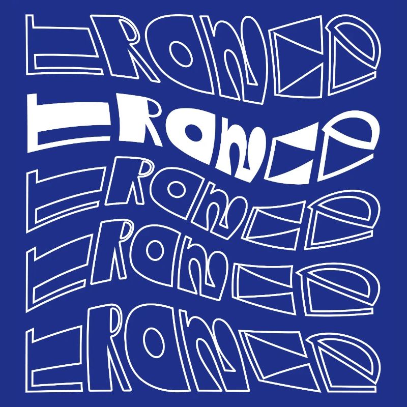 Trance Typographic Pattern design