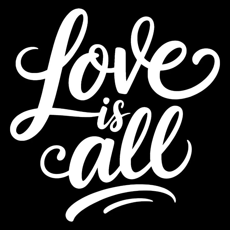 L’amour, c’est tout calligraphie L’amour