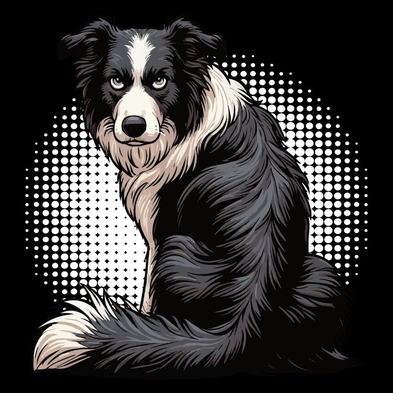 Border Collie Propriétaire Collie Amant de Collie