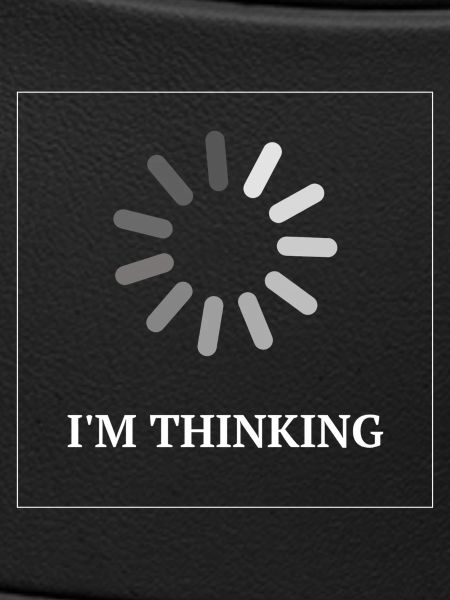 I'm Thinking – Lustiges Loading Design