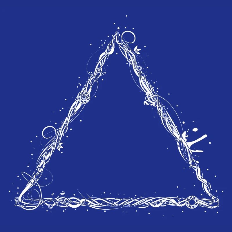 triangle blanc