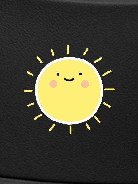 Sonne Smiley Glücklich