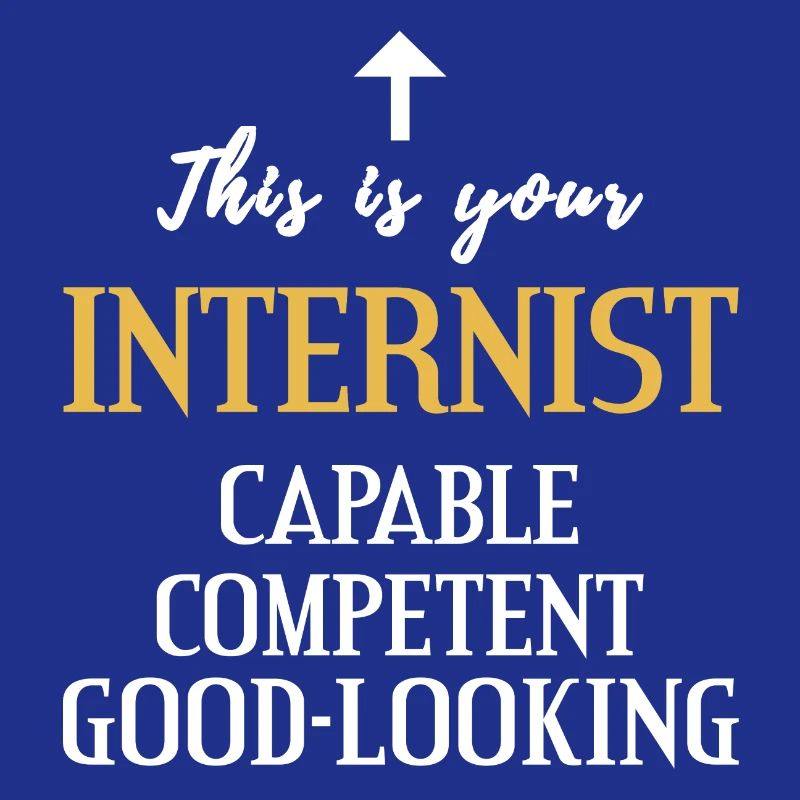 Physician internist competent handsome gift