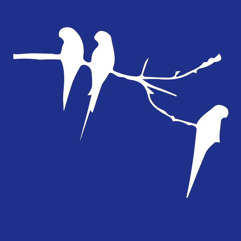 Oiseaux sur la branche