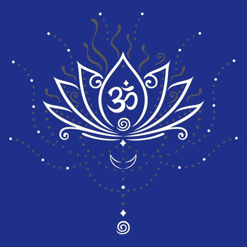 Fleur de lotus, version blanc