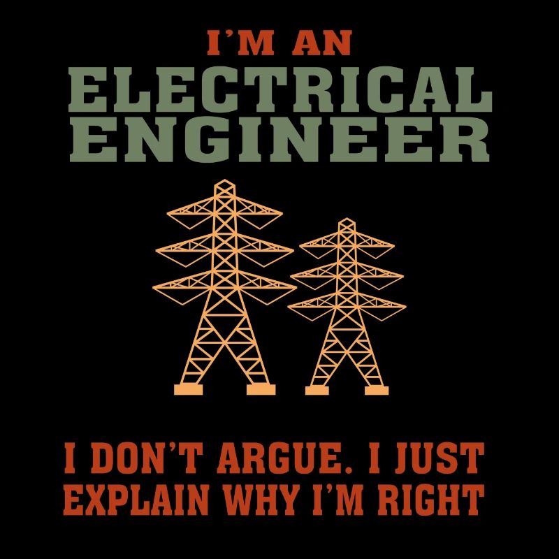 Bestseller Electrical Engineer Tshirt, Funny Quote