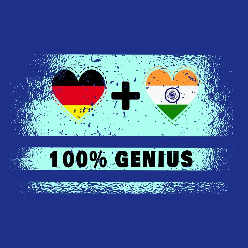 Germany and India 100% awesome / gift