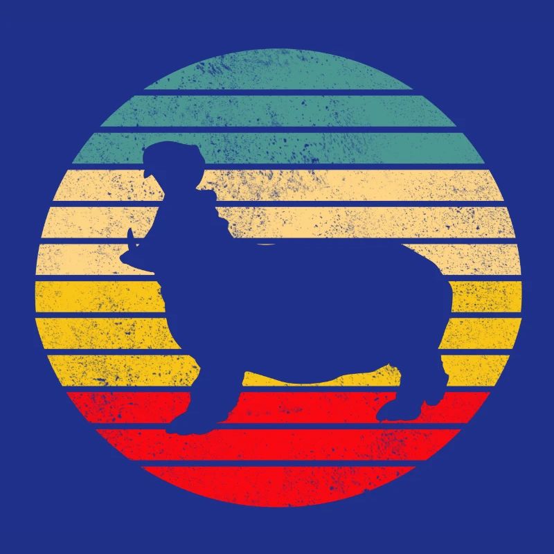 Nilpferd Flusspferd Hippo