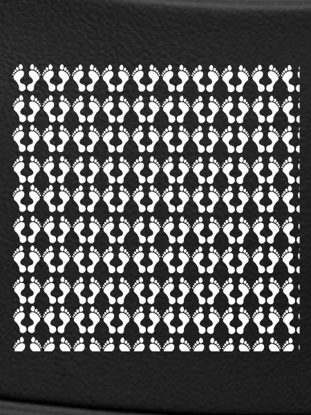customized, feet pattern