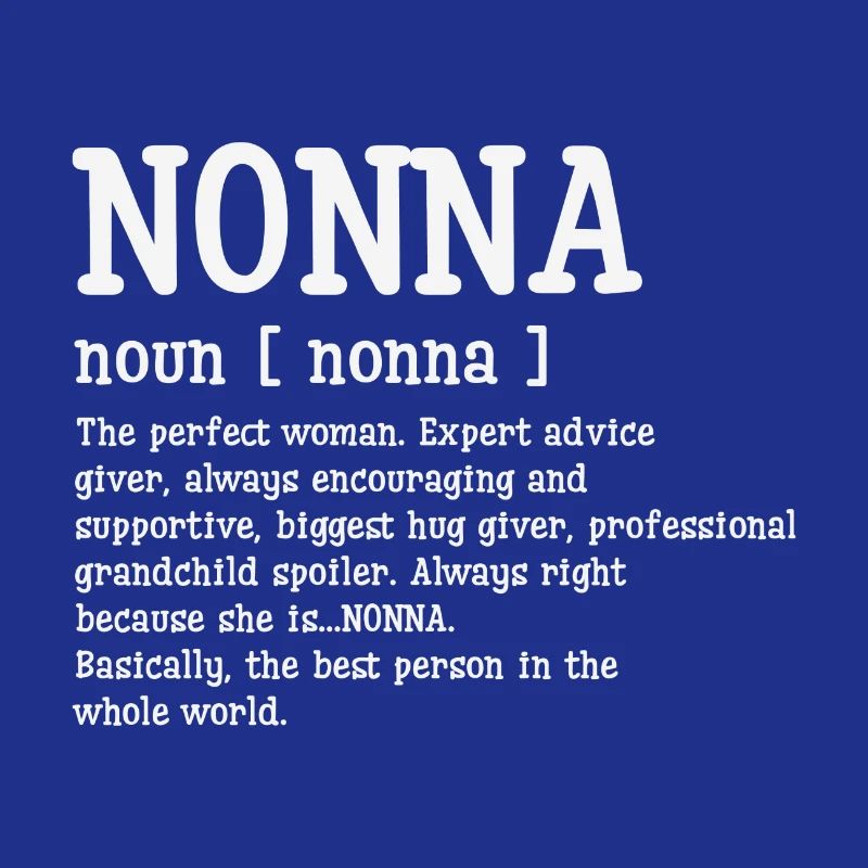 Nonna Defination Mothers Day