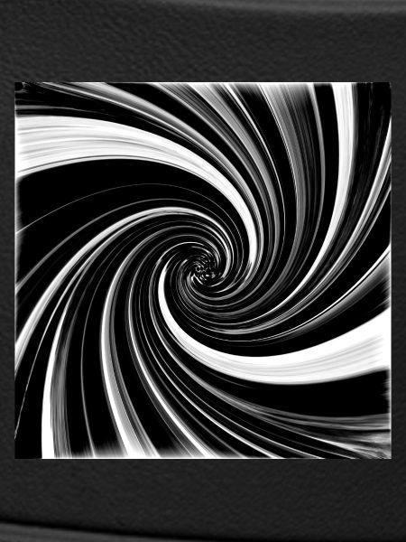 Schwarz-weißer Wirbel