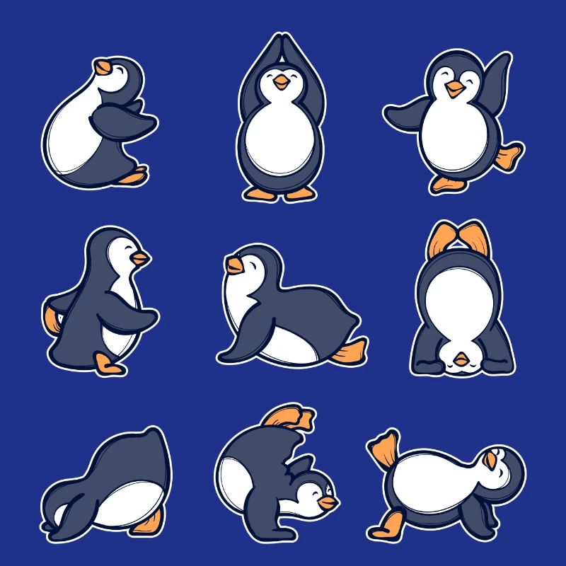 Cool Animal Dancing Penguin Seabird Antarctica