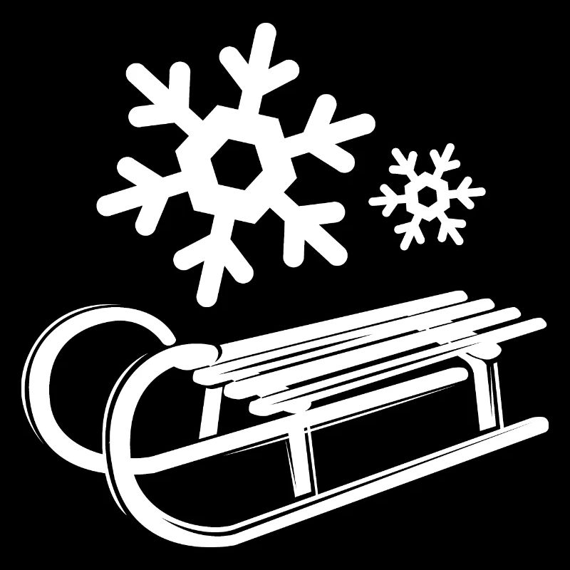 Snow Snowflakes Symbol Crystals Sleigh