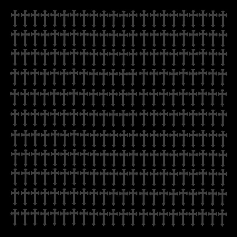 Kreuz-muster, goth, verschenken