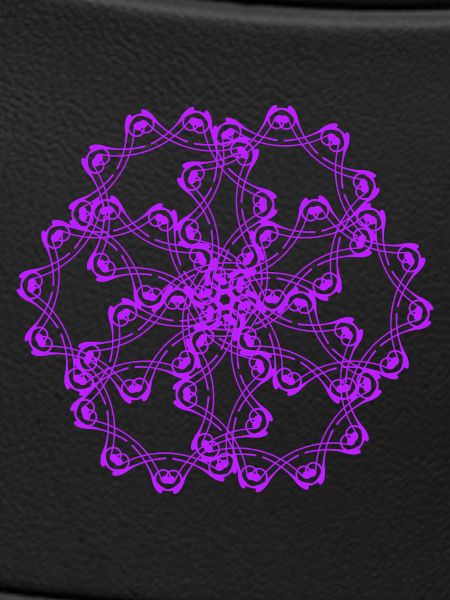 Random patterns circled