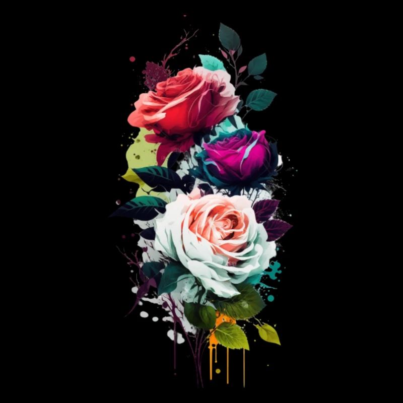 Schöne Rosen Blumen Mutertag Geschenk