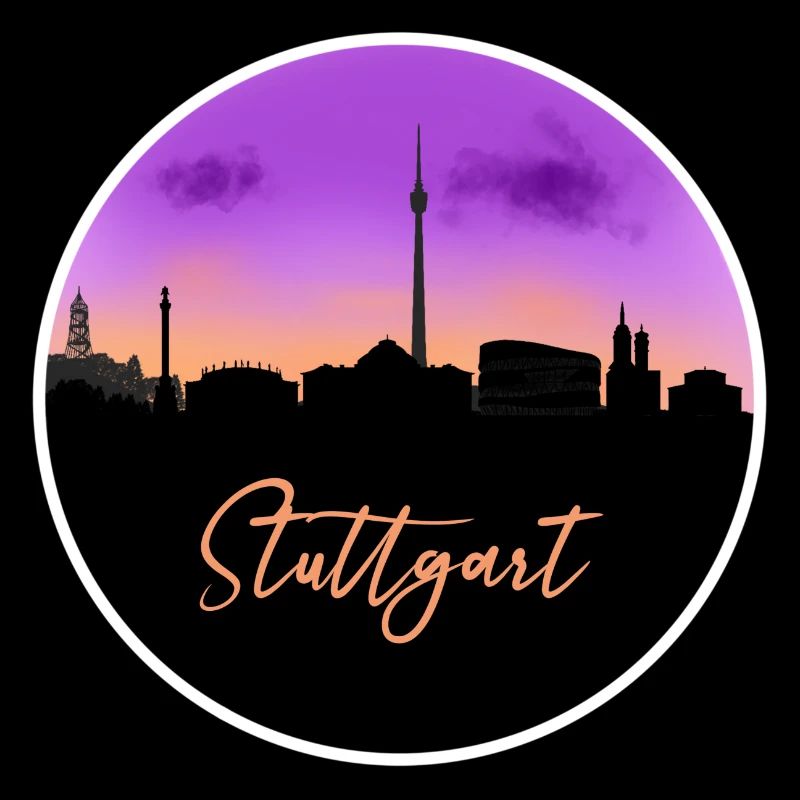 Stuttgart Fine Skyline